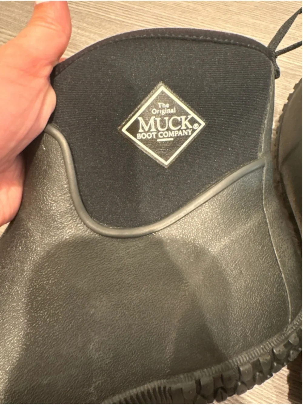 Muck Boots Black Ankle Rain & Snow Boots